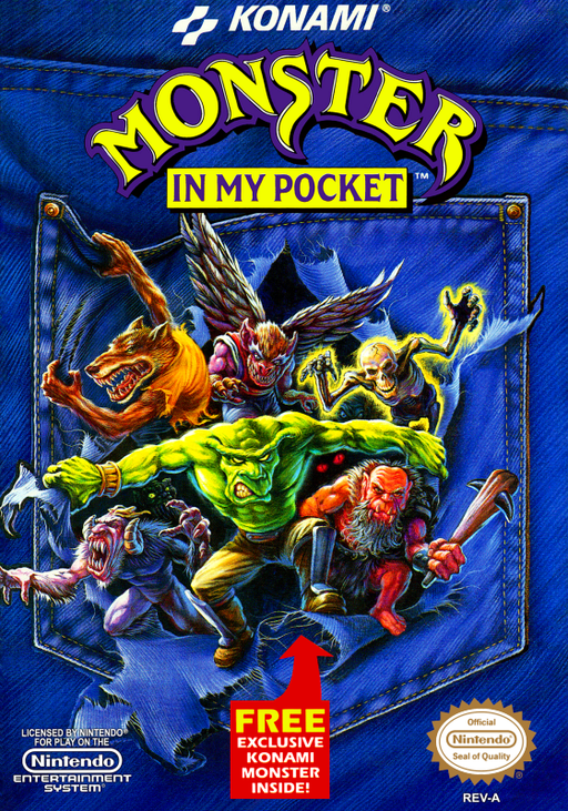 Monster in My Pocket (USA) box art